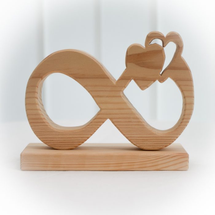 Omega Symbol aus Holz